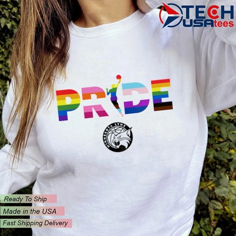 Minnesota Lynx WNBA Pride logo shirt