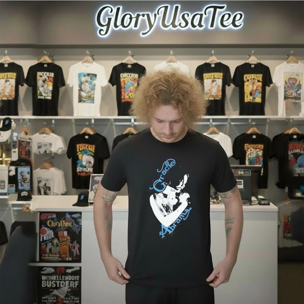 Gracie Black Silhouette Pop Up T-Shirt