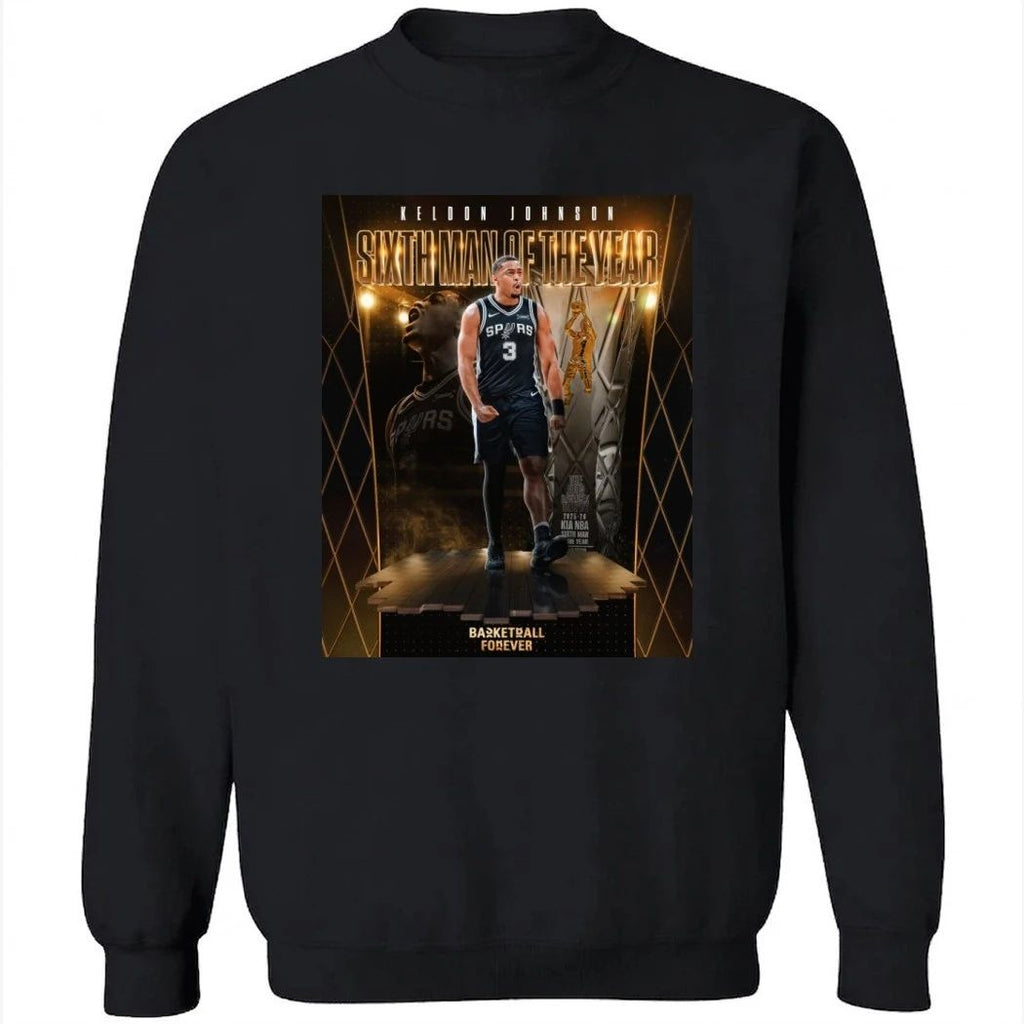 Keldon Johnson Sixth Man Of The Year Basketball Forever Shirt