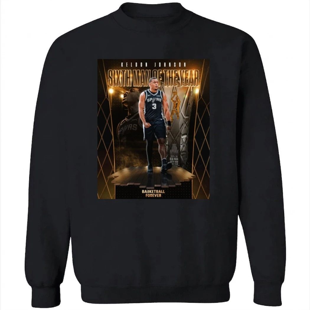 Keldon Johnson Sixth Man Of The Year Basketball Forever Shirt