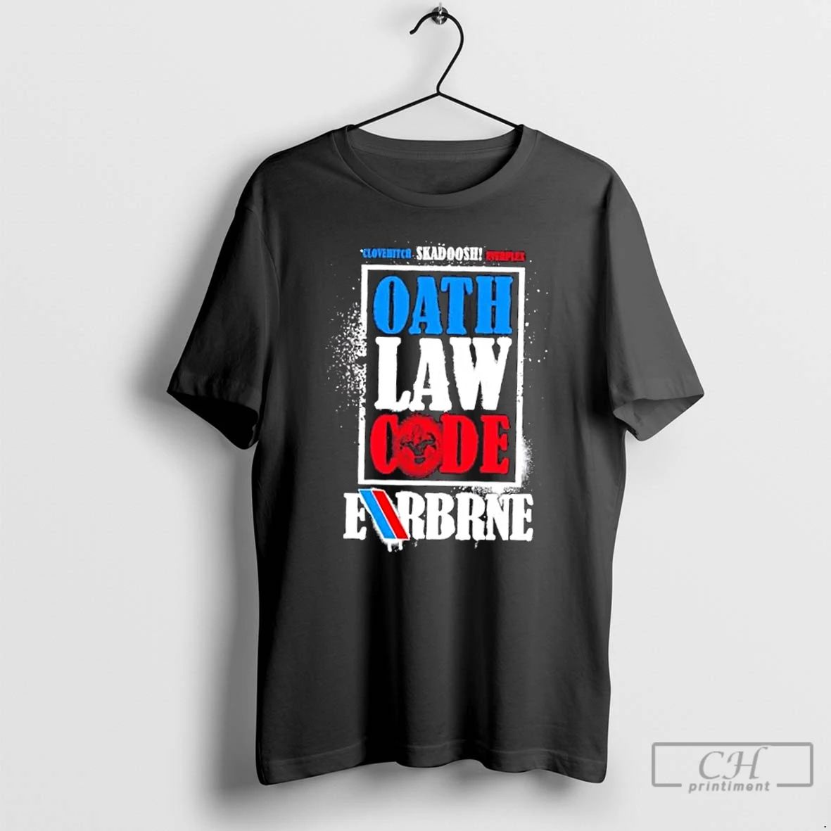 Classic Danny Everbourne Oath Law Code T Shirts