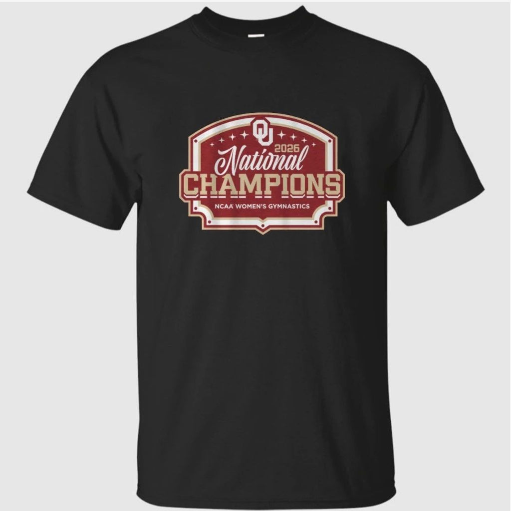 Oklahoma Women’s Gymnastics 2026 National Champions Shirt