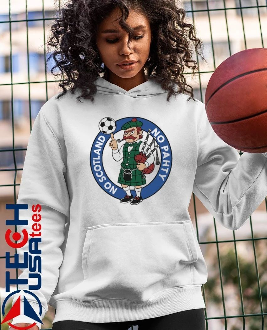 No Scotland no pahty soccer shirt