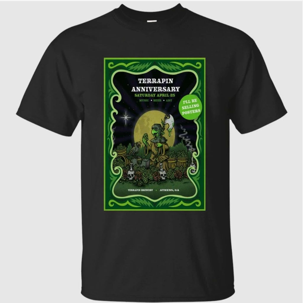 Terrapin Anniversary Poster Athens, GA April 25 2026 Shirt