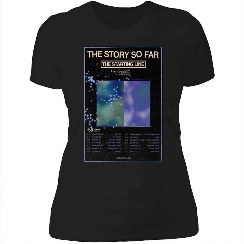 The Story So Far The Starting Line Tour 2026 Poster Shirt