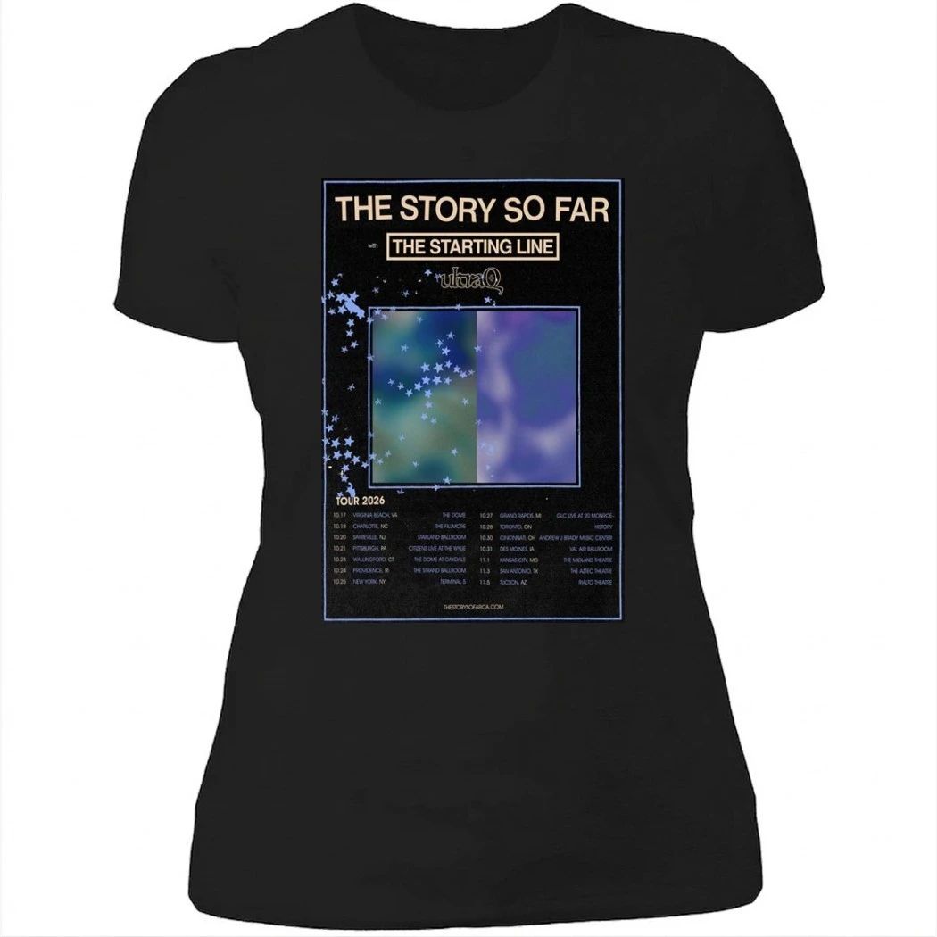 The Story So Far The Starting Line Tour 2026 Poster Shirt