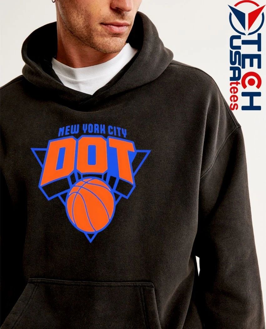 New York City DOT Knicks logo shirt