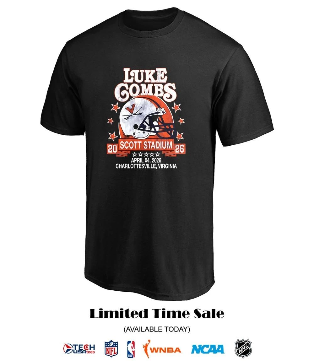 Virginia Cavaliers Luke Combs Scott Stadium 2026 Charlottesville shirt