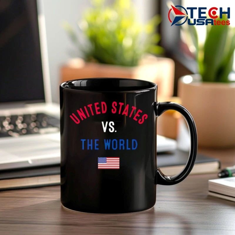 United States vs. The World flag shirt