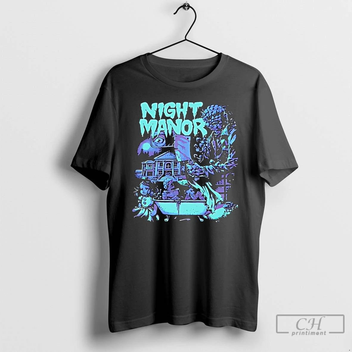 Classic Ufo 50 Night Manor T Shirts