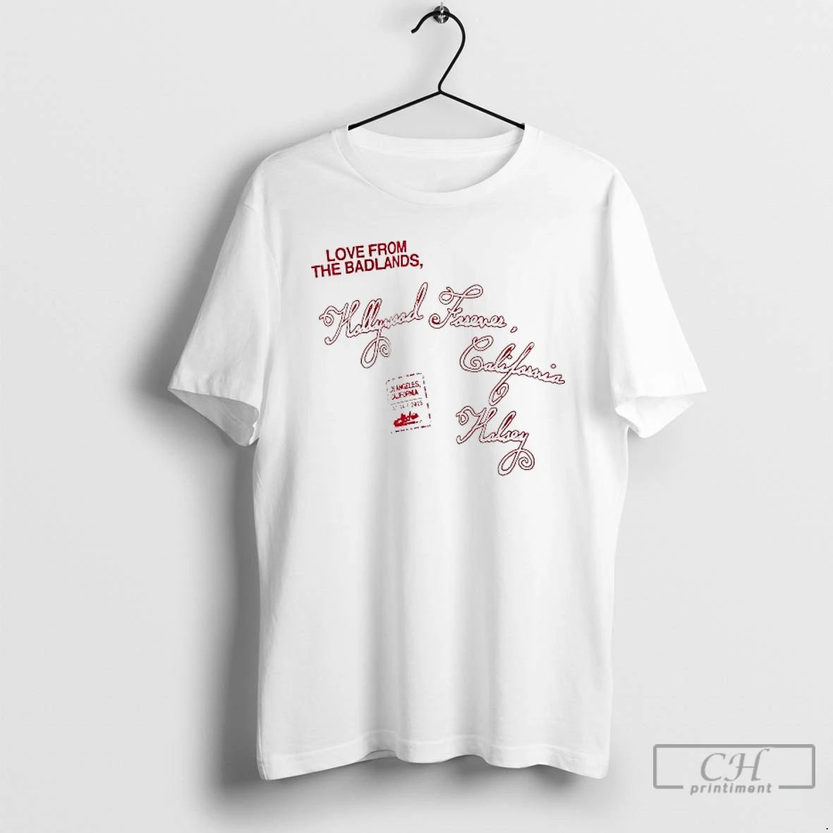Classic Love From The Badlands Hollywood Forever California Halsey T Shirts