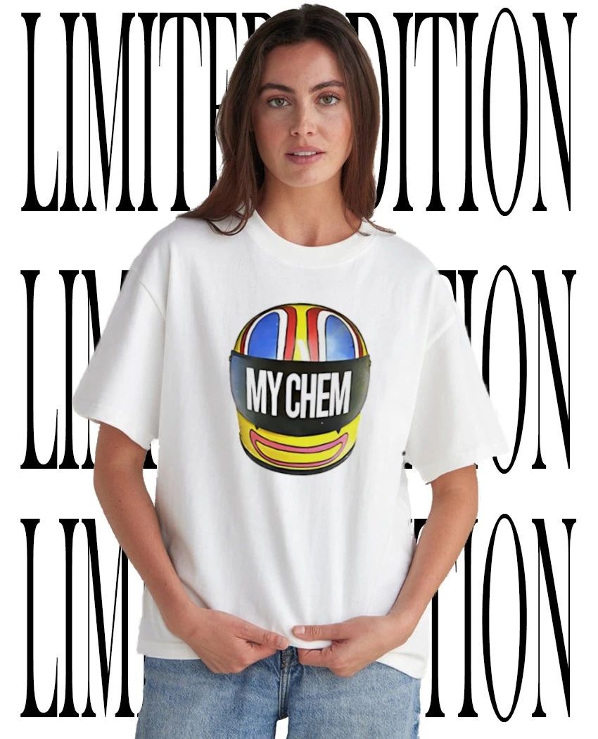 My Chem My Chemical Romance helmet shirt