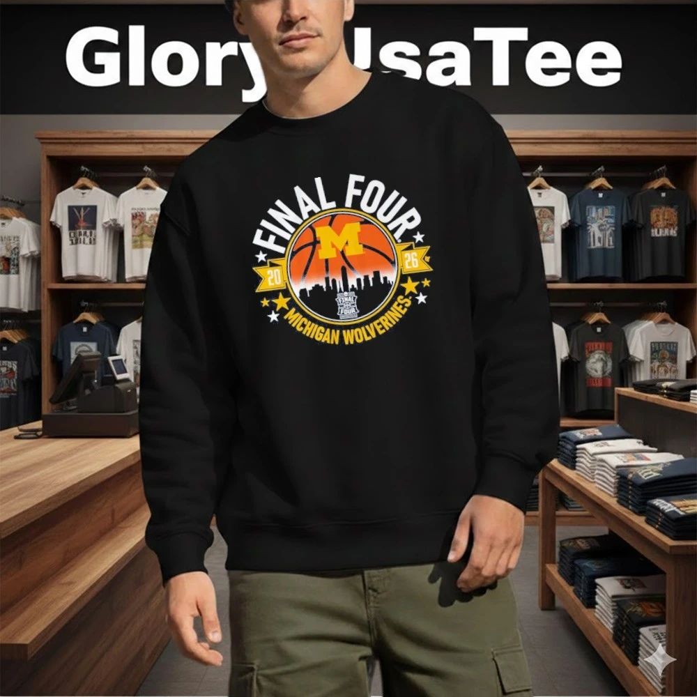 Michigan Wolverines MBB 2026 Final Four Shirt