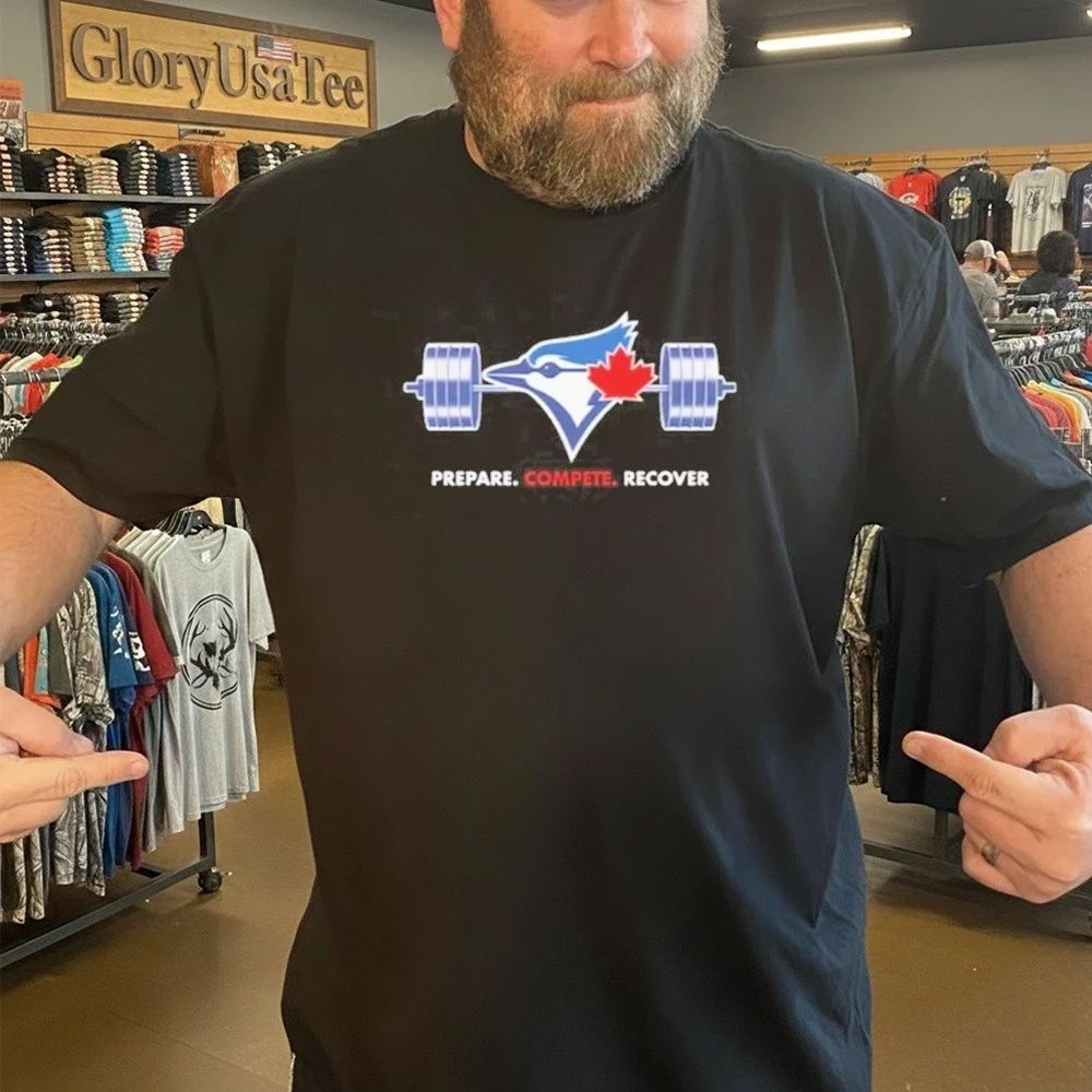 Kazuma Okamoto Toronto Blue Jays Prepare Compete Recover Shirt