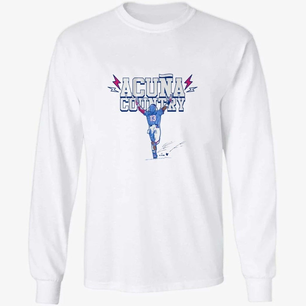 Ronald Acuña Jr. Country Atlanta Baseball Shirt