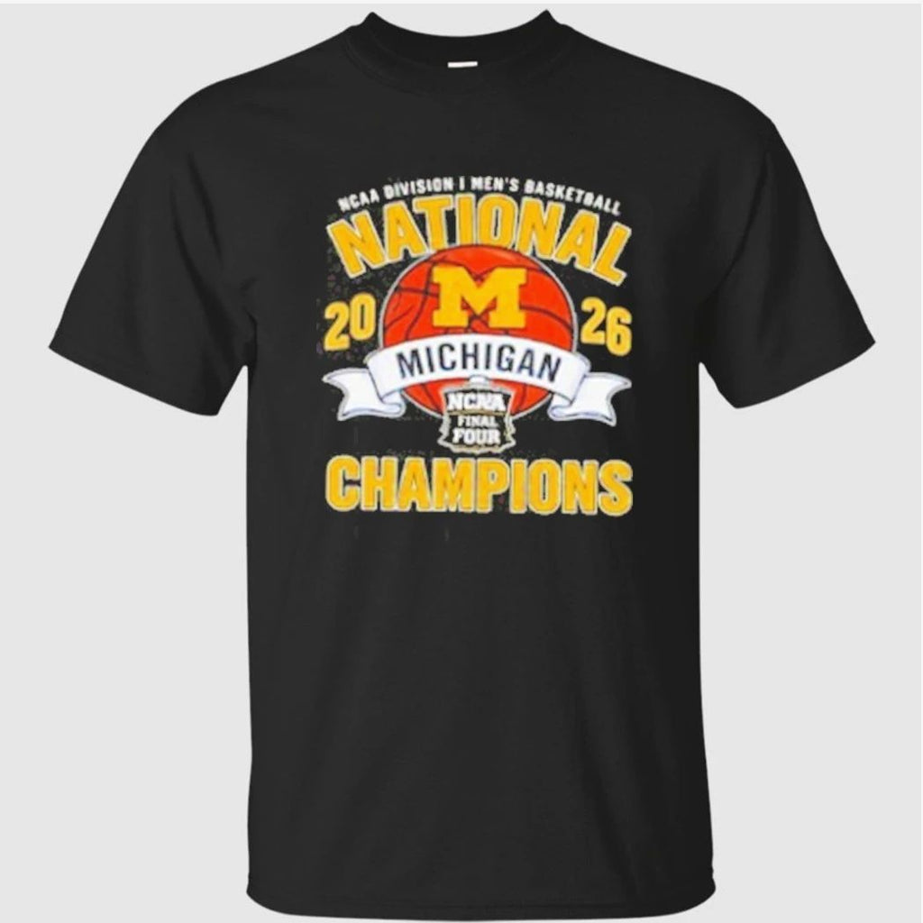 NCAA Division I Basketball National Champions Michigan Wolverines shirt