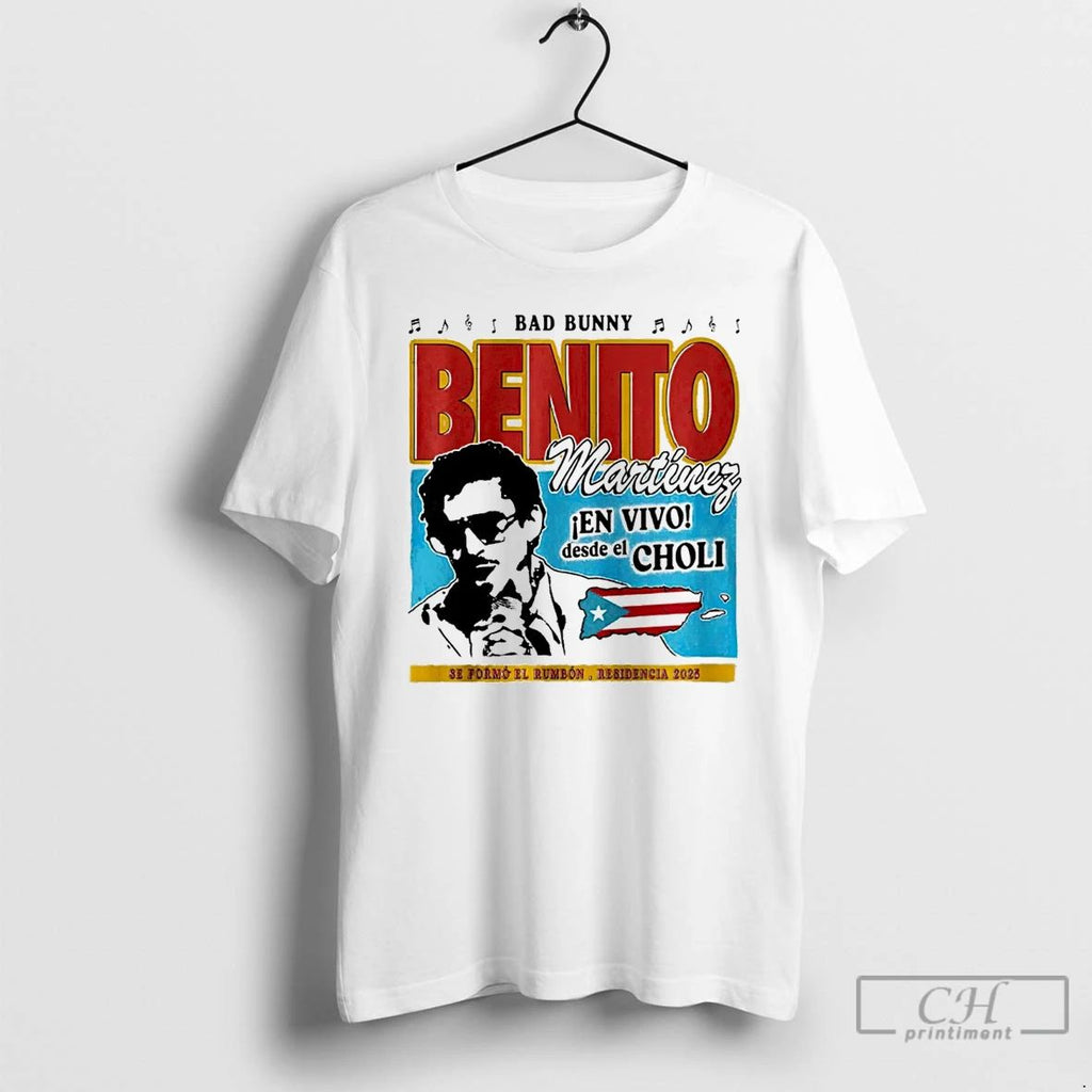 Classic Bad Bunny Benito Martinez Salsa Off T Shirts