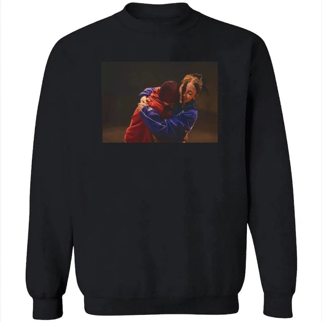 Billie Eilish Justin Bieber Huge Shirt