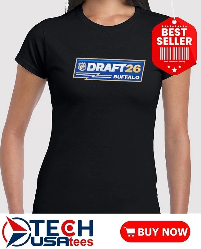 NHL Draft Buffalo 2026 logo shirt