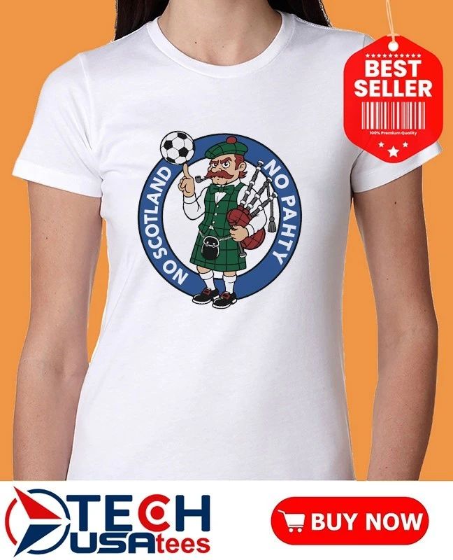 No Scotland no pahty soccer shirt