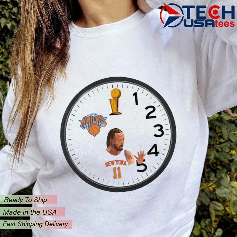 Knicks in 5 Jalen Brunson clock shirt