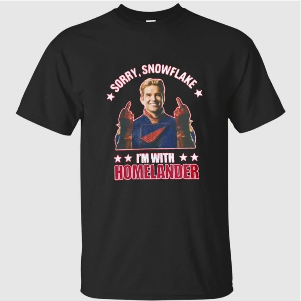 The Boys Season 5 Soldier Boy Sorry Snowflake I’m With Homelander Shirt
