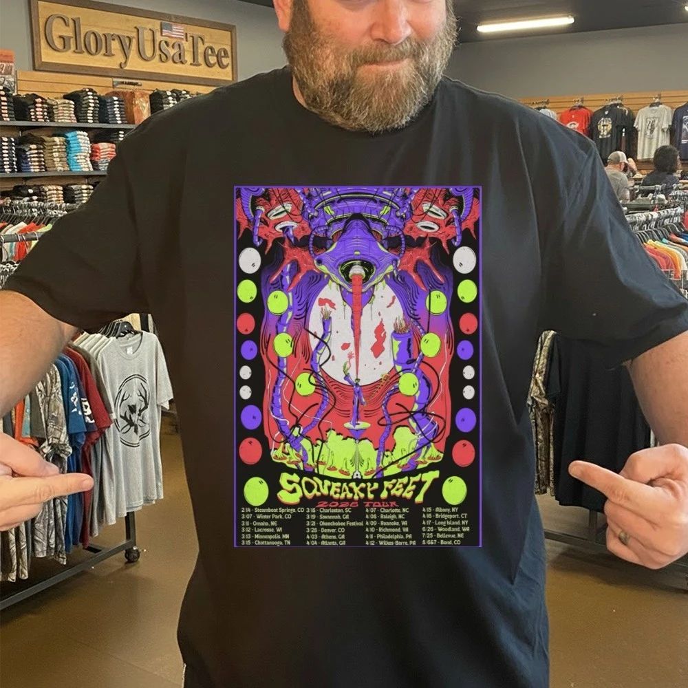 Squeaky Feet Tour 2026 Shirt