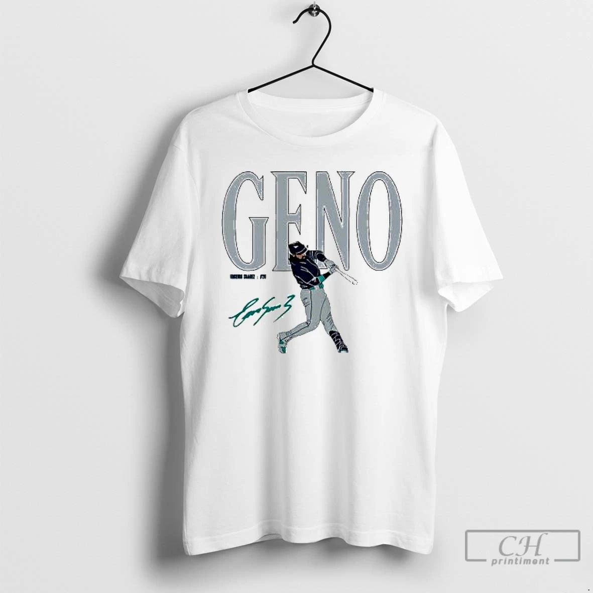 Classic Geno Eugenio Suarez Seattle Mariners Mlb 2025 Baseball Signature T Shirts