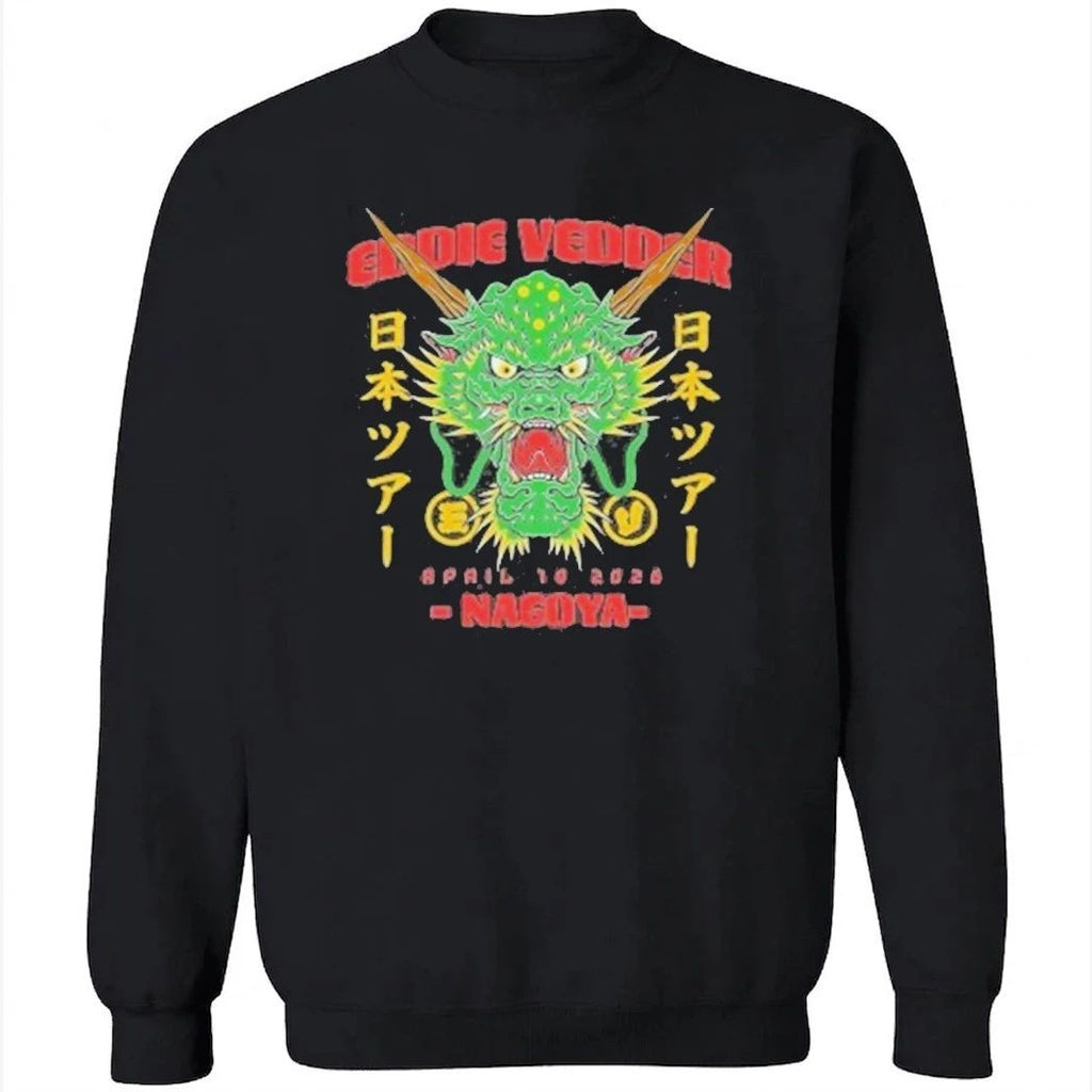 Eddie Vedder 2026 Dragon Event Tee For Nagoya Japan At Forest Hall On April 14th 2026 Shirt