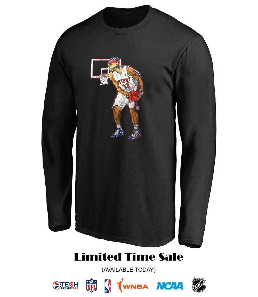 Detroit Pistons Richard Hamilton let it rip shirt