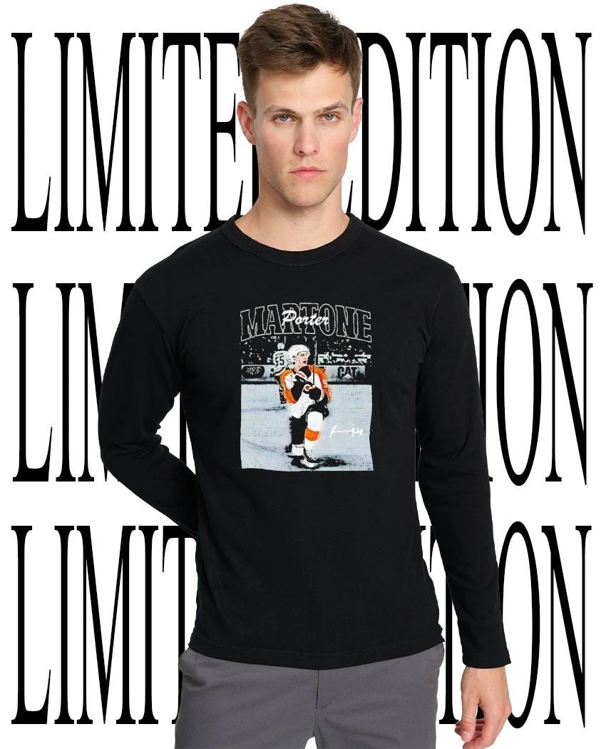 Porter Martone Philadelphia Flyers Hockey signature vintage shirt