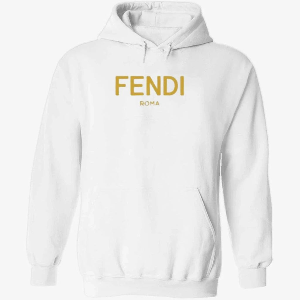 At Home With the Furys Venezuela Fury Wearing Fendi Roma Logo Shirt