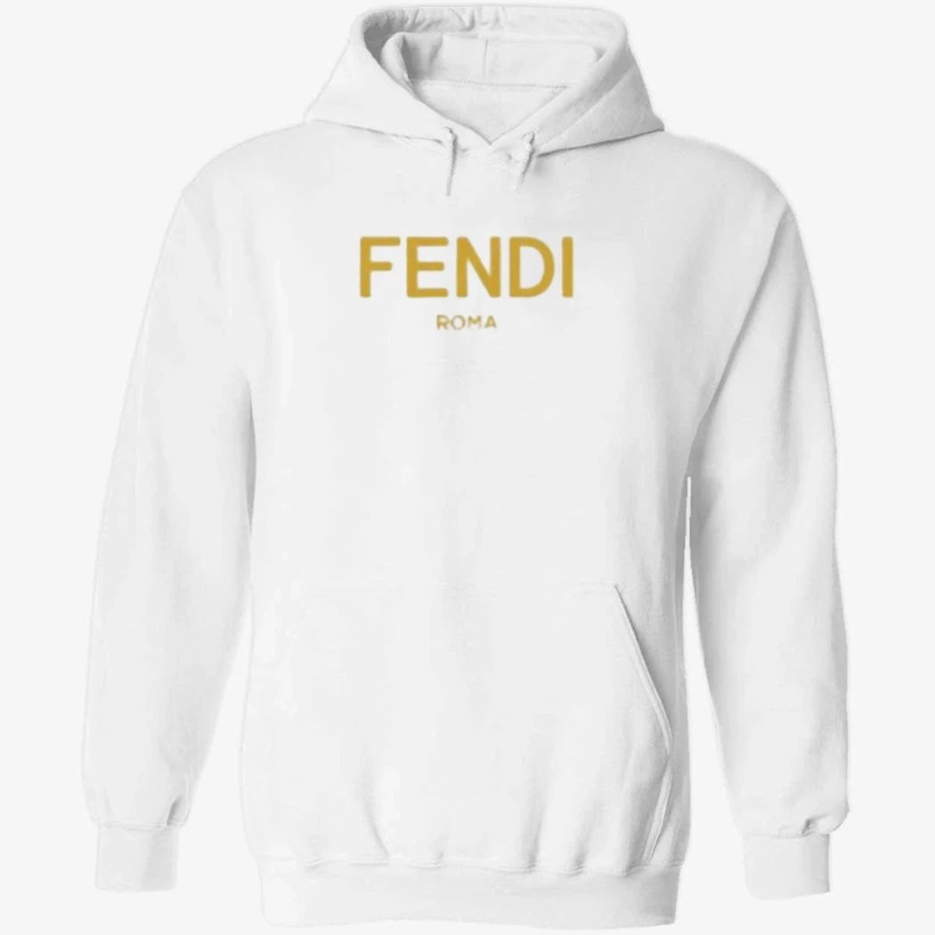 At Home With the Furys Venezuela Fury Wearing Fendi Roma Logo Shirt