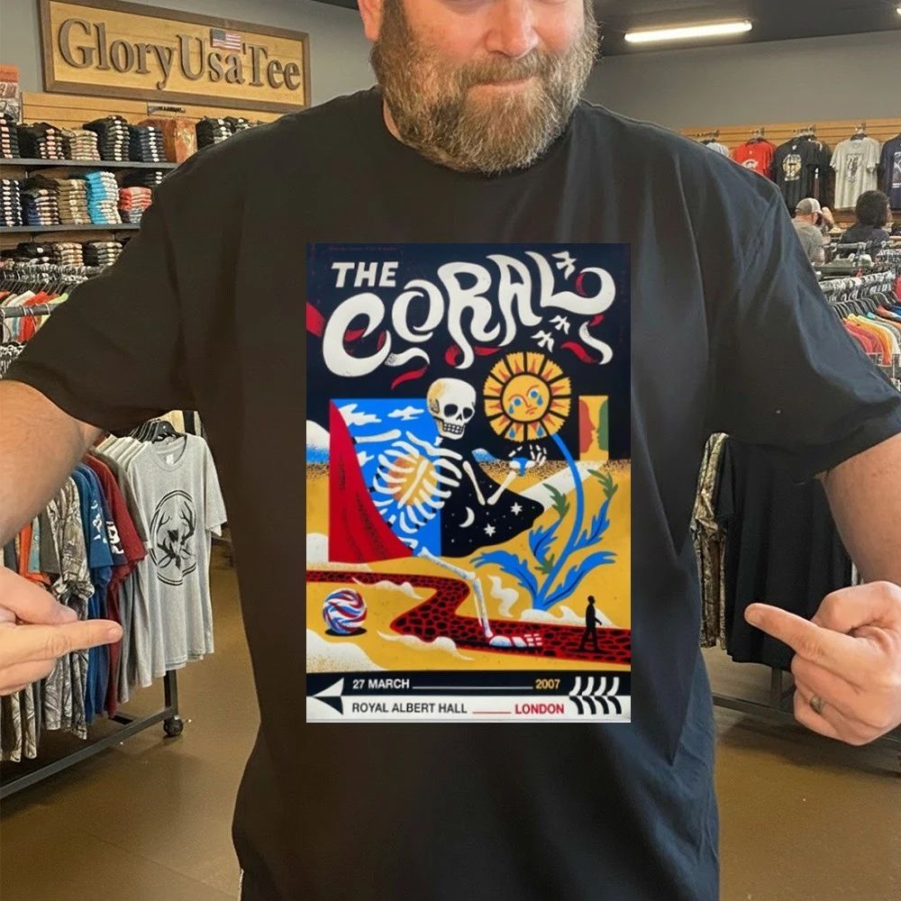 The Coral Royal Albert Hall Mar 27 2026 London Concert Poster Shirt