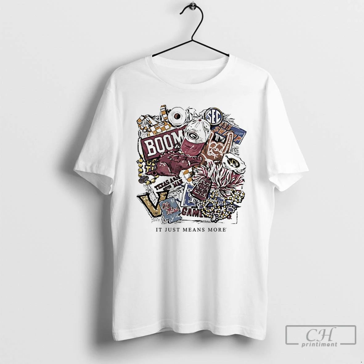 Classic Ole Miss Sec Gameday Gear It Just Means More T Shirts