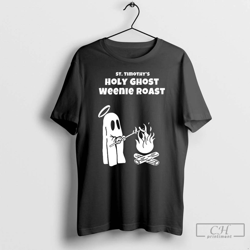 Premium St Timothys Holy Ghost Weenie Roast Halloween T Shirts