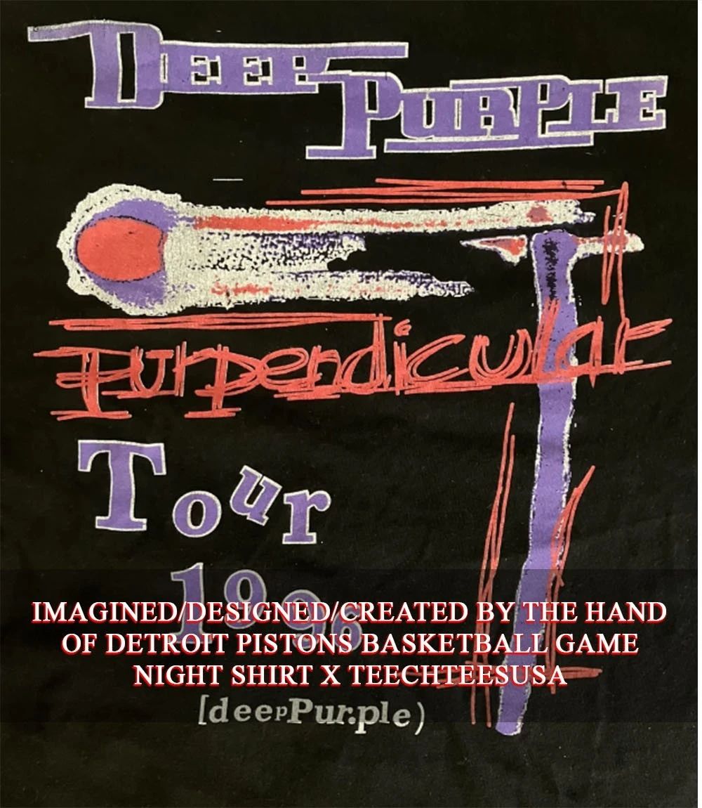 Deep Purple Purpendicular Tour 1996 shirt