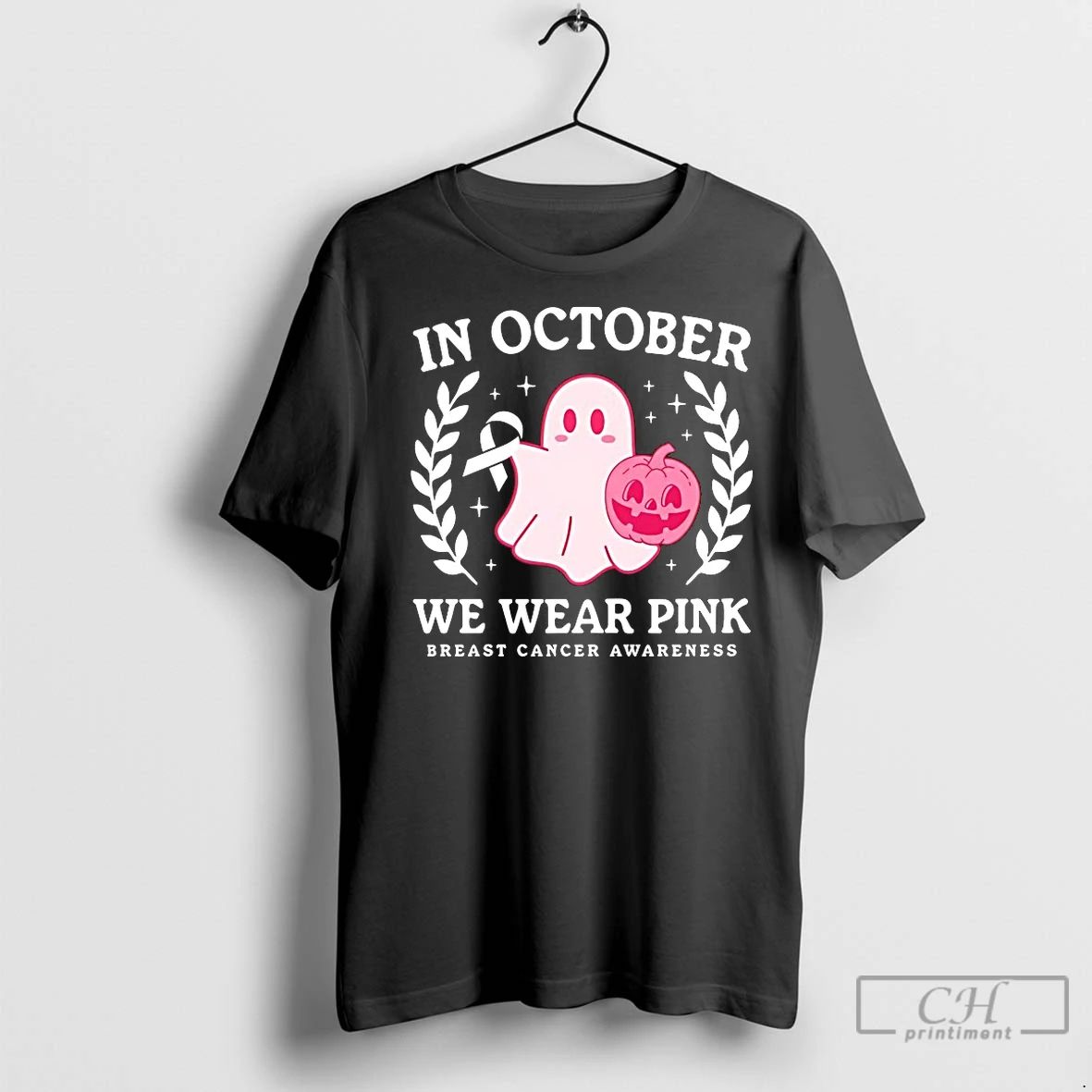 Classic In October We Wear Pink Breast Cancer Awareness