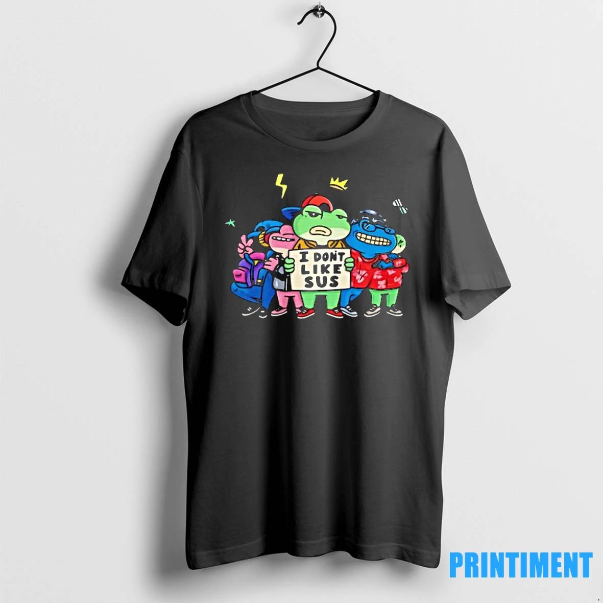 Frog I Dont Like Sus Cartoon Tshirts Sweater