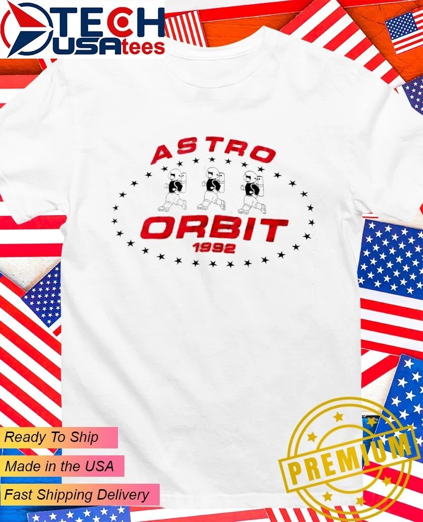Astro Orbit 1992 logo shirt
