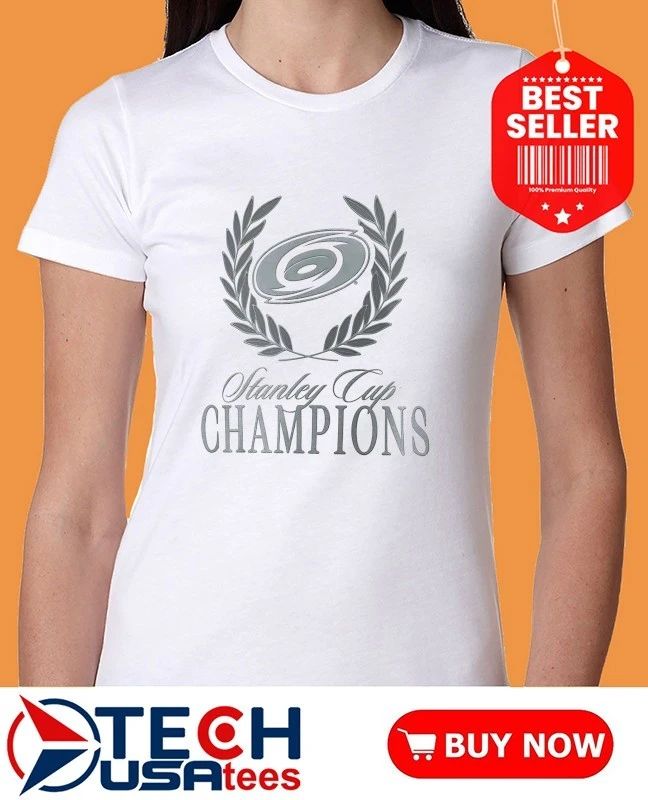 Carolina Hurricanes Stanley Cup Champions 2026 Wreath logo shirt