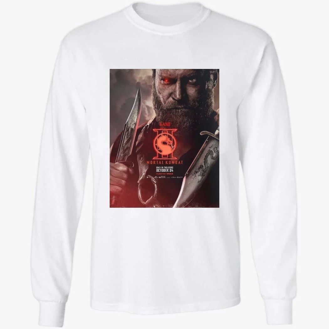 Mortal Kombat II Movie Exclusive Kano Character Shirt