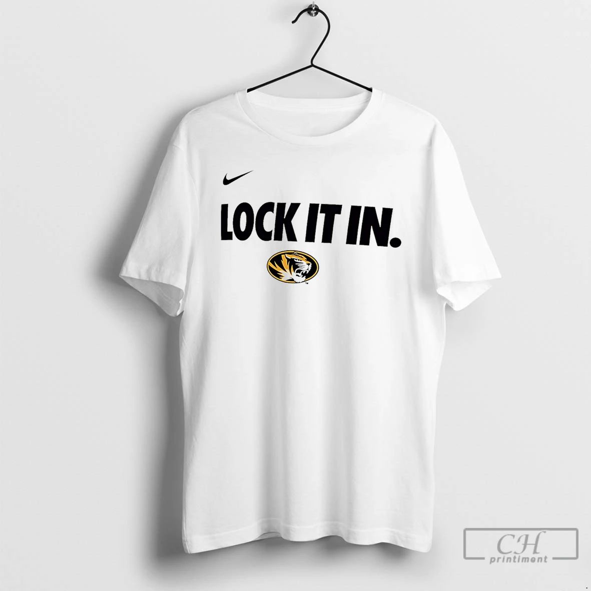 Classic Missouri Tigers Lock It In Logo