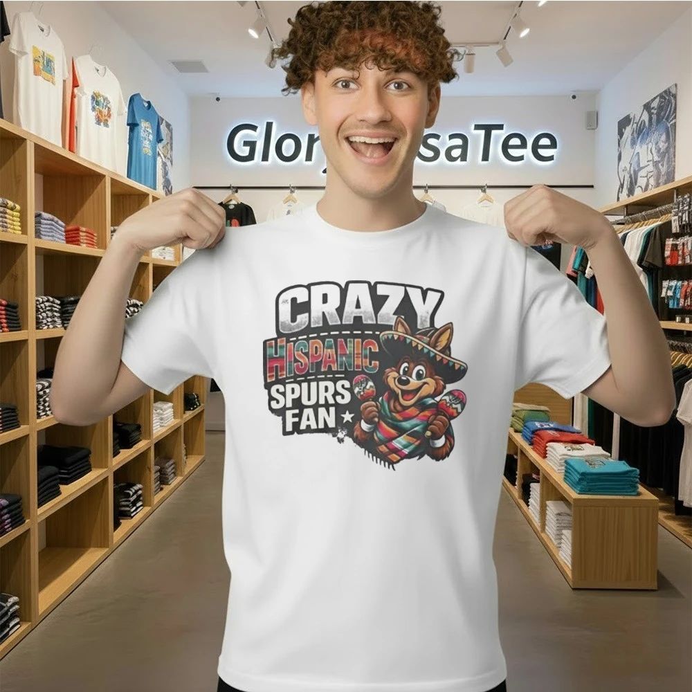Crazy Hispanic Spurss Fan Shirt