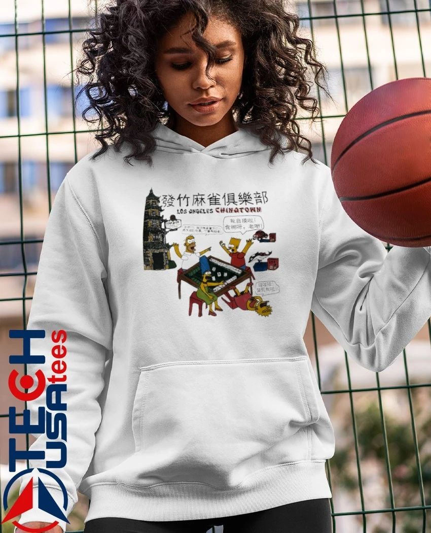 The Simpsons Los Angeles Chinatown shirt