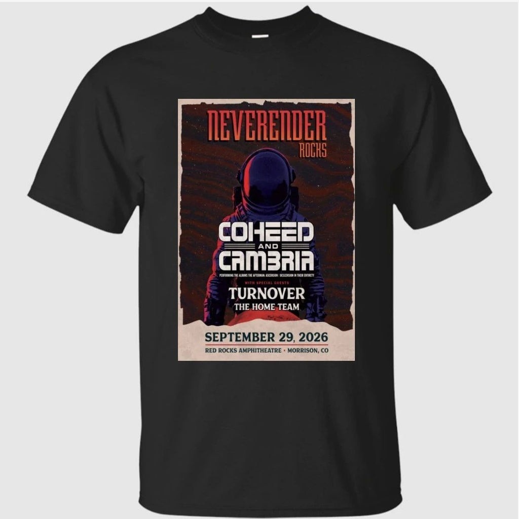 Turnover Sept 29 2026 in Morrison, CO Concert Poster Shirt