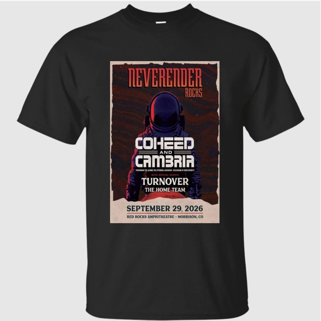 Turnover Sept 29 2026 in Morrison, CO Concert Poster Shirt