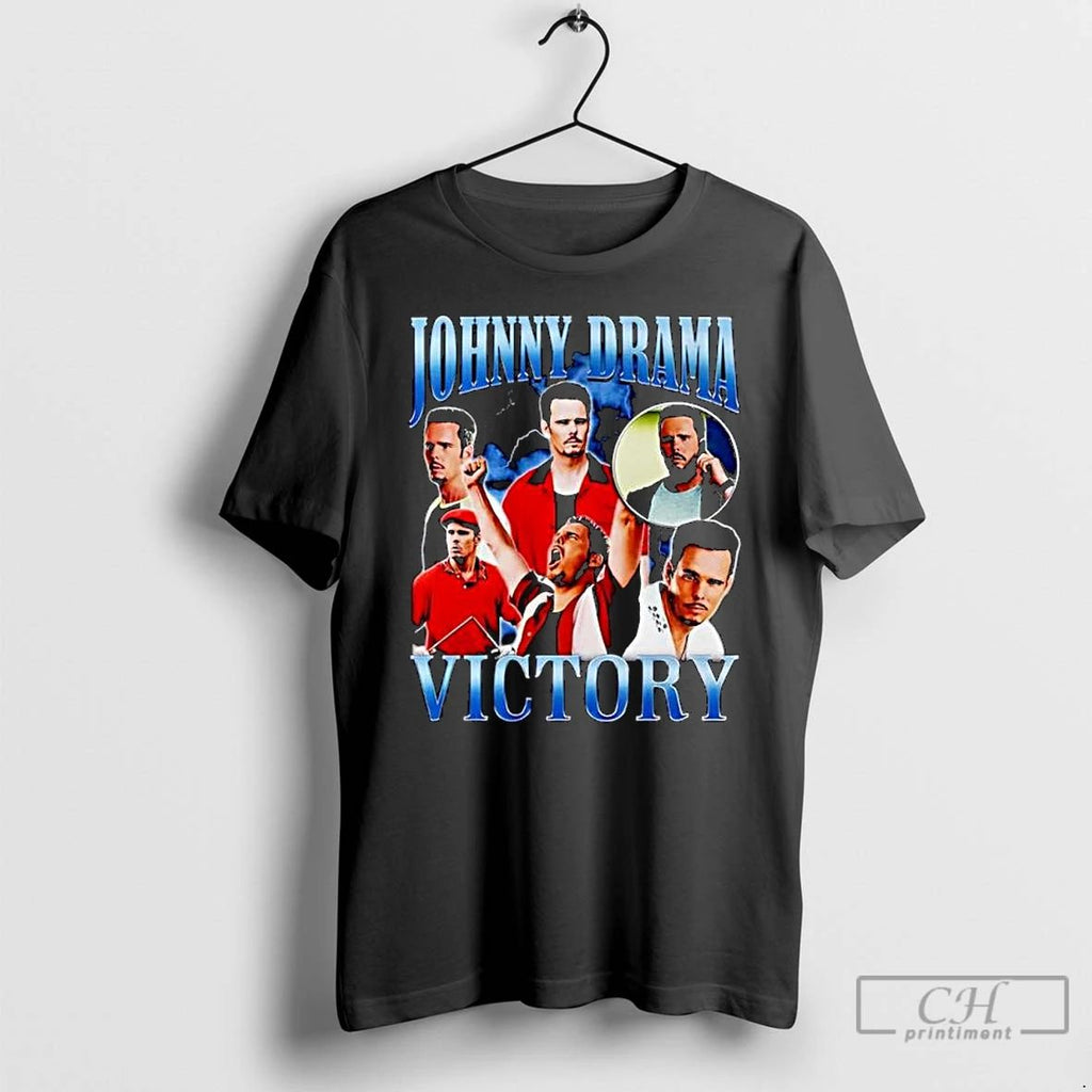 Premium Johnny Drama Victory Graphic Ornaments T Shirts