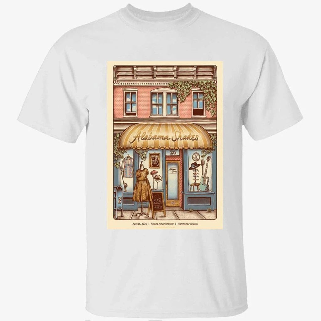 Alabama Shakes The Allianz Amphitheater at Riverfront April 16 2026 Concert Poster Shirt