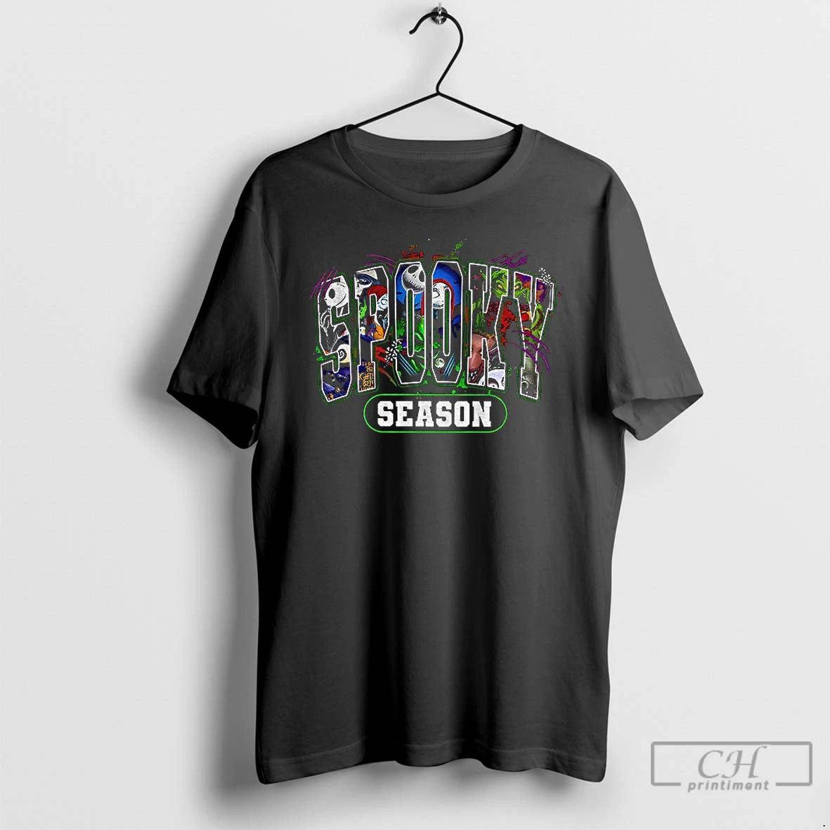 Premium Jack Skellington The Nightmare Before Christmas Spooky Season 2025 T Shirts